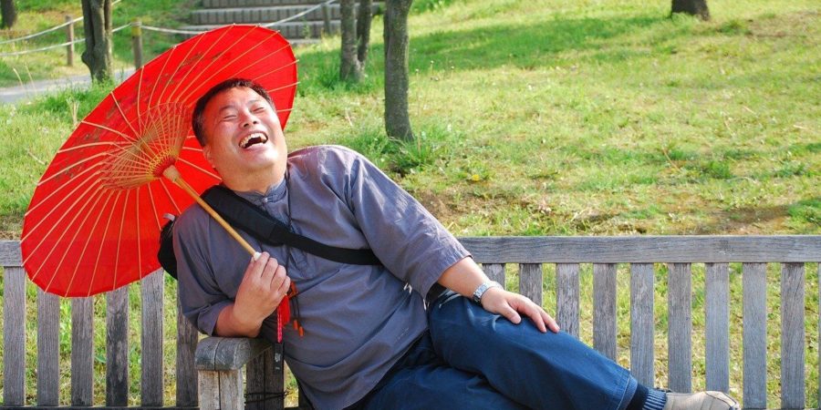 Innocent laughter