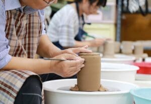 pottery mindful hobby